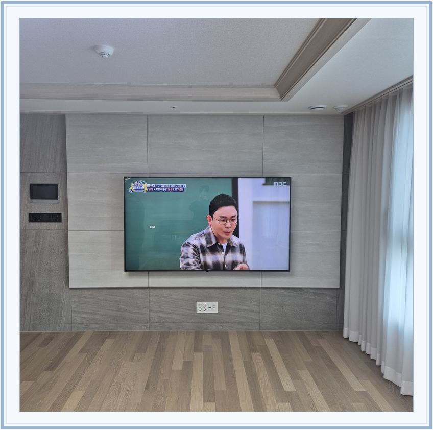 성동 · 동대문 · 중랑 벽걸이TV 설치 시 화면 위치를 참고할 수 있는 사진 3