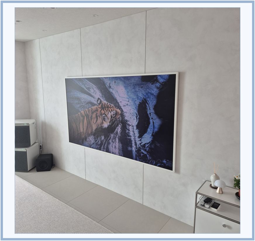 춘천 · 홍천 · 인제 벽걸이TV 설치 시 화면 위치를 참고할 수 있는 사진 3
